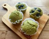 mホットケーキミックスDE緑茶蒸しパン作り方10写真