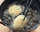 とうもろこしと枝豆のがんもどき作り方4写真