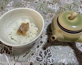 トラフグの塩辛のお茶漬け作り方2写真