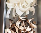 鶏ごぼうの煮物作り方2写真