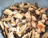 鶏ごぼうの煮物作り方6写真