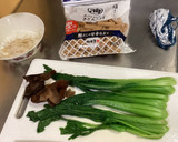 小松菜ともやしのおひたし　学校給食より作り方1写真