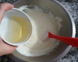 桃と甘酒のレアチーズケーキ作り方4写真