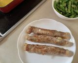 お弁当☆いんげん×チーズの肉巻き作り方6写真