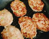枝豆と玉ねぎ入り、豚ひき肉バーグ作り方6写真