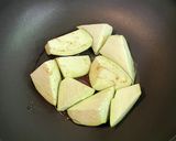 夏野菜と豚バラ肉の梅肉炒め作り方4写真
