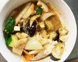 肉無豆腐簡単きな粉ゴマだれ味野菜炒め作り方15写真