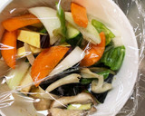 肉無根菜たっぷり簡単コク旨ピリ辛野菜炒め作り方14写真