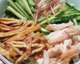 前期高齢者用タンパク＆野菜摂取冷やし中華作り方7写真