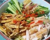 前期高齢者用タンパク＆野菜摂取冷やし中華作り方9写真