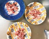 きな粉味噌焼うどん味豚こま大根青椒肉絲風作り方2写真