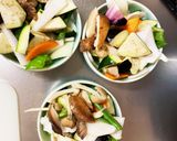きな粉味噌焼うどん味豚こま大根青椒肉絲風作り方11写真