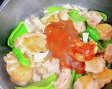 チキンと野菜のトマトカレー炒め作り方3写真