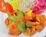 チキンと野菜のトマトカレー炒め作り方4写真