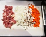 王道オムライス作り方1写真