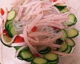 給食の春雨サラダ作り方2写真