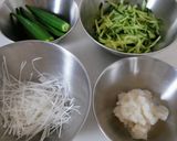 暑い日に！豚しゃぶでごまだれパスタ作り方1写真