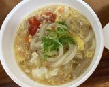 ずぼらが我が子へ送る ツナ卵トマトうどん作り方9写真