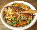 豆アジの南蛮漬け(二杯酢＆三杯酢)作り方4写真