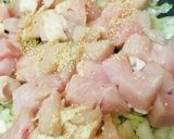 シンプル具材●チーかけチキンライス作り方2写真