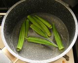 納豆とオクラのねばねば豚しゃぶ作り方1写真