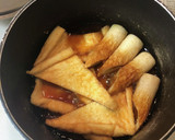 簡単♪しっかり味の油揚げの生姜煮作り方5写真