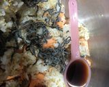 鮭と塩昆布のおにぎり作り方5写真