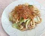 我が家の焼きうどん作り方5写真