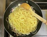 超簡単☆かいわれベーコン塩パスタ♪♪作り方5写真