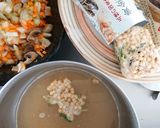 黄金のだし茶漬けで炊き込みピラフ作り方7写真