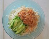 白胡麻香る♪盛岡風じゃじゃ麺(*^O^*作り方10写真