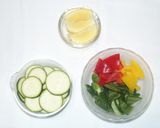 豚肉と夏野菜の塩麹レモン炒め作り方2写真
