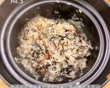 ひじきと梅の炊き込みご飯作り方4写真