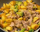 豚肉とじゃがいものマスタード炒め作り方14写真