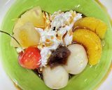 親子で楽しくトッピング♪♪あんみつ寒天♡作り方6写真