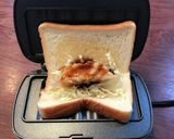 餃子のホットサンド＊カリッと肉まん風作り方6写真