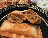 餃子のホットサンド＊カリッと肉まん風作り方7写真