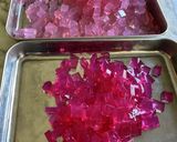 紫陽花のあんみつ作り方4写真