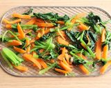 ほうれん草・にんじん乾燥ミックス作り方3写真