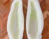 沖縄島野菜モーウイのさっぱり薬味梅和え作り方1写真