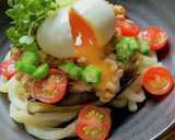 ☆夏野菜と納豆おろしの冷製うどん☆作り方4写真