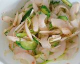 沖縄島野菜モーウイのさっぱり薬味梅和え作り方6写真