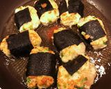 海老とはんぺんの海苔はさみ焼き作り方4写真