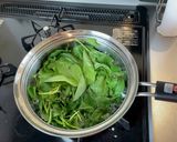 管理栄養士＊モロヘイヤのスープ作り方2写真