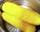 蒸しとうもろこし作り方1写真