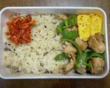 簡単おかず。ピーマンと鶏肉のペッパー炒め作り方7写真