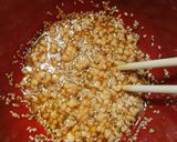 簡単！激ウマ！キャベツに納豆ドレッシング作り方1写真