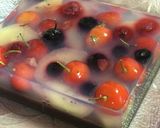 フルーツ寒天と水ようかんのスイーツ作り方6写真