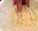 暑い日には！冷やし梅つゆうどん作り方2写真
