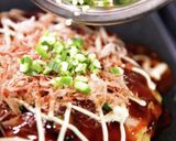 オクラのふわふわお好み焼き【食遺産】作り方13写真